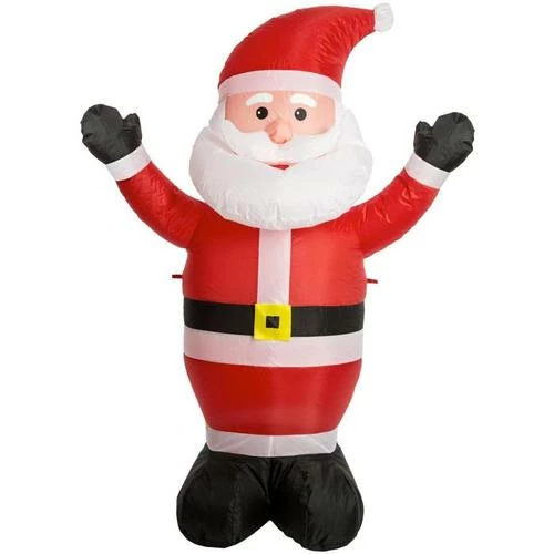 Féérie Lights & Christmas ADN Gonflable Père Noel Objets de décoration Couleur Rouge,blanc,noir 3 Féérie Lights & Christmas ADN Gonflable Père Noel Objets de décoration Couleur Rouge,blanc,noir