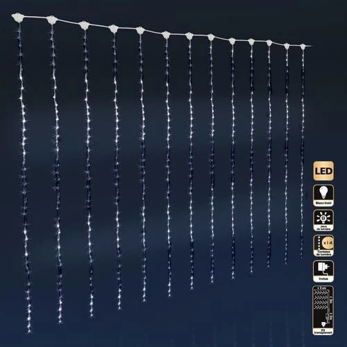 Féérie Lights & Christmas Rideau de Façade pour Extérieur Objets de décoration Couleur Blancfroid 3 Féérie Lights & Christmas Rideau de Façade pour Extérieur Objets de décoration Couleur Blancfroid