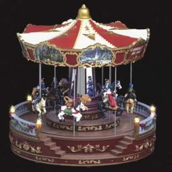 Féérie Lights & Christmas Village de Noël Grand Carrousel - Fééric Christmas Objets de décoration Couleur Multicolore