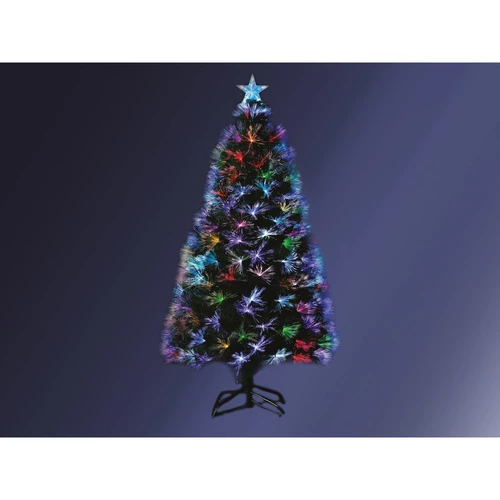 Féérie Lights & Christmas Sapin de Noël artificiel fibre optique Bucarest 120 cm Objets de décoration Couleur Multicouleurs 3 Féérie Lights & Christmas Sapin de Noël artificiel fibre optique Bucarest 120 cm Objets de décoration Couleur Multicouleurs