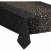 Féérie Lights & Christmas Nappe 140x240 cm Etoiles noir or Linge de maison Couleur Doré -Christmas Soldes Boutique 24145122 500 A