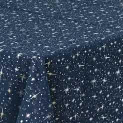Féérie Lights & Christmas Nappe 140x240 cm Galaxy bleu argent Linge de maison Couleur Bleu -Christmas Soldes Boutique 24145123 500 C