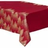 Féérie Lights & Christmas Nappe 140x240 cm Sapin rouge or Linge de maison Couleur Rouge -Christmas Soldes Boutique 24145125 500 A