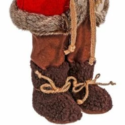 Féérie Lights & Christmas Décoration Père Noël traditionnel marron 30 cm Objets de décoration Couleur Marron -Christmas Soldes Boutique 24188855 500 C