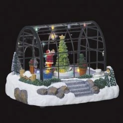 Féérie Lights & Christmas Village de Noël la serre du Père Noël 7 LED Objets de décoration Couleur Blanc 7 Féérie Lights & Christmas Village de Noël la serre du Père Noël 7 LED Objets de décoration Couleur Blanc -Christmas Soldes Boutique 24188866 500 C