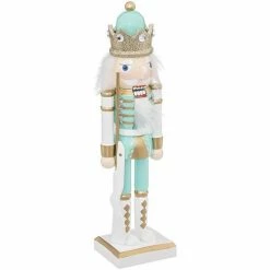 Féérie Lights & Christmas Décoration Casse Noisette vert 25 cm Objets de décoration Couleur Vert